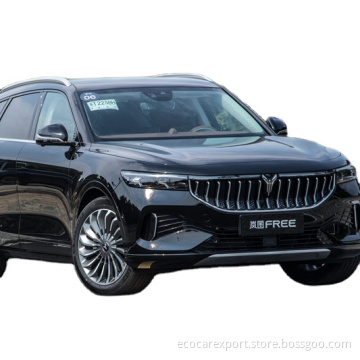 New energy vehicles voyah free hybrid 4wd 5-door, 5-seater SUV with added program  electric vehicle